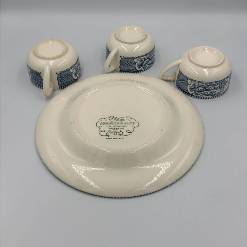 Currier & Ives Set By Royal China